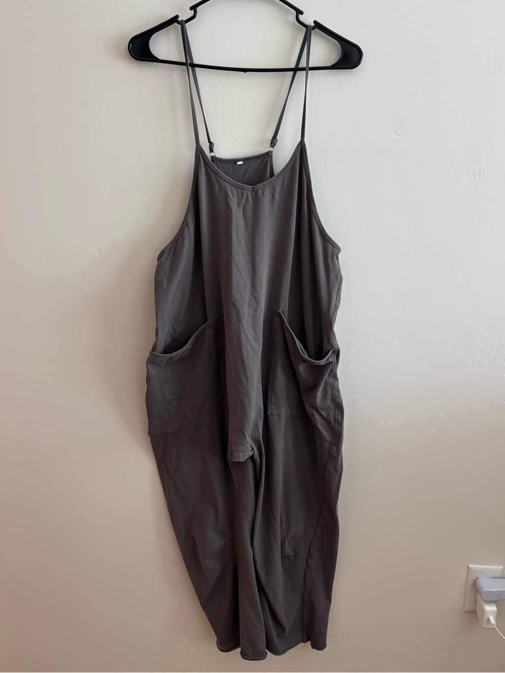 Women’s Relaxed Pocket Jumpsuit - Gray